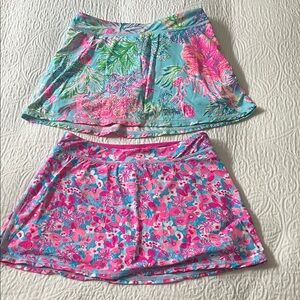 Lilly Pulitzer Luxletic Skorts, Size Large (8-10)